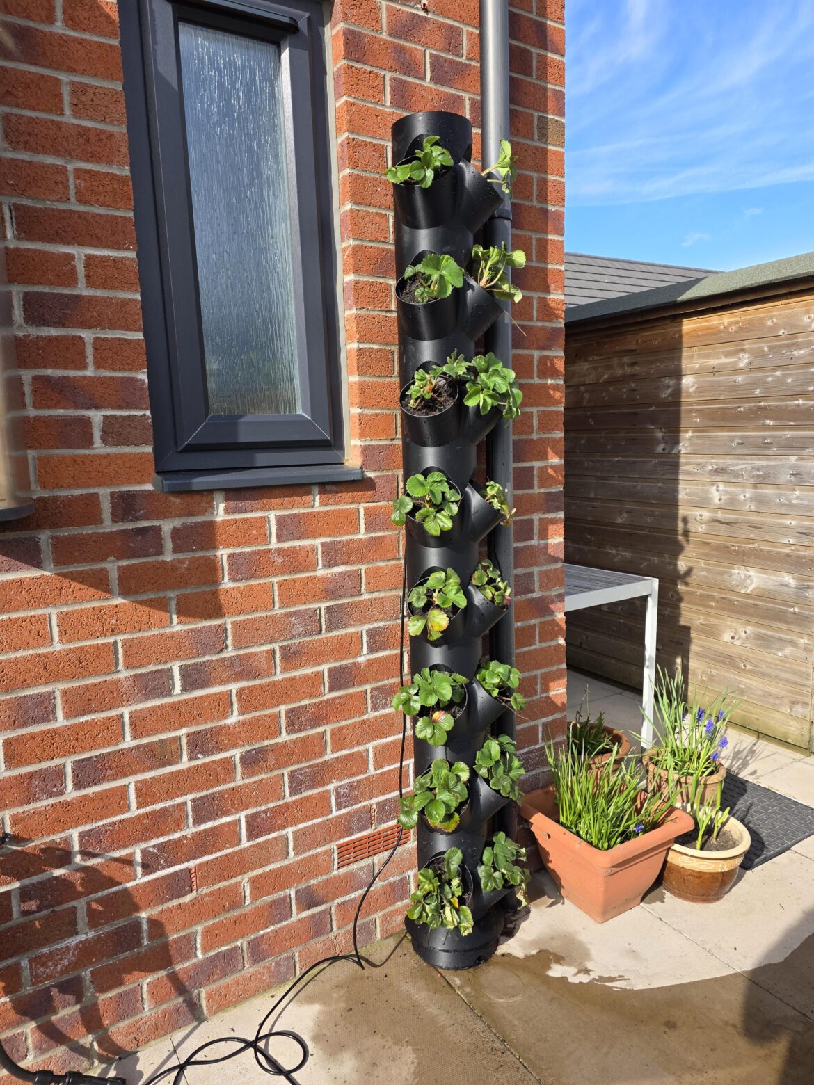 3D printed strawberry tower