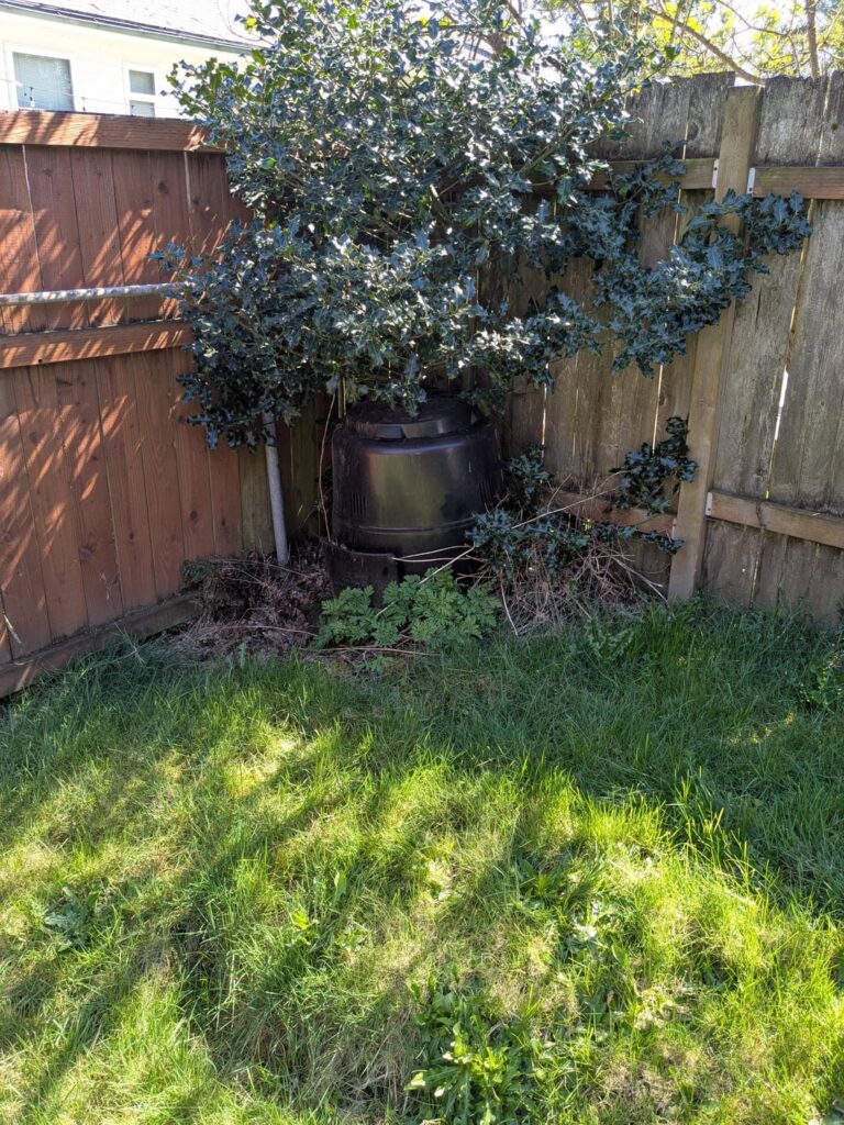 Compost bin left from previous owners. Is it okay to use? Compost bin left from previous owners. Is it okay to use?