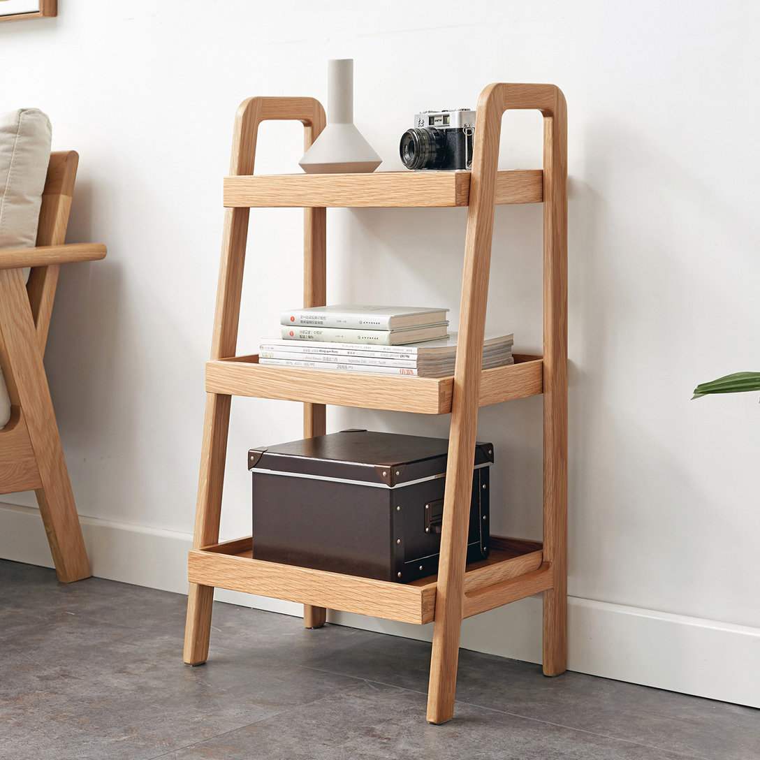 Bostins 31.5" H X 17.72" W Solid Wood Standard Bookcase | Wayfair