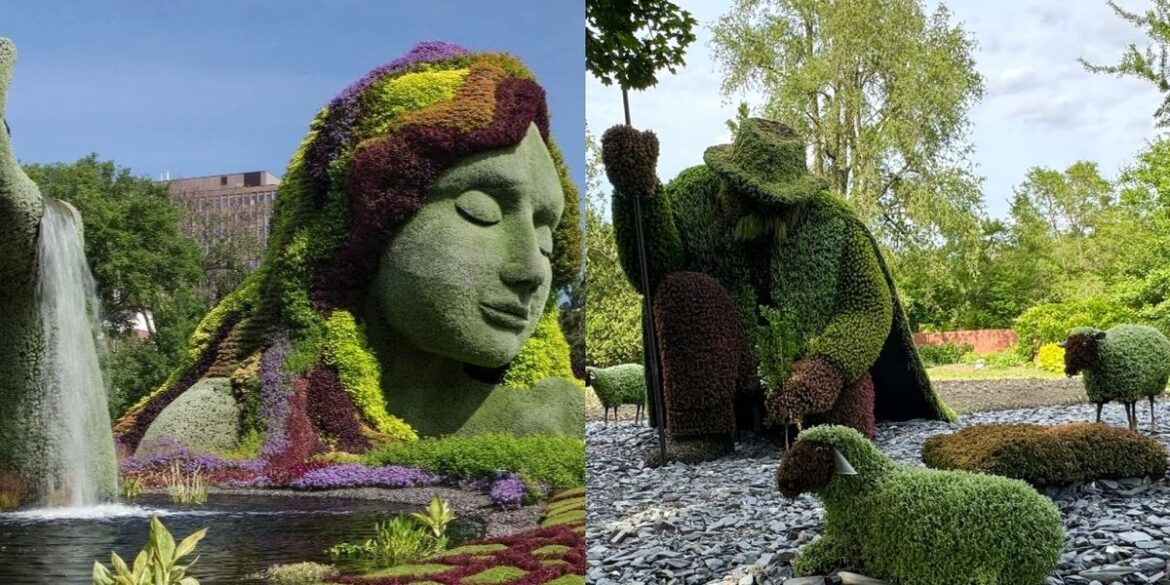 Montreal’s Disney-like sculpture garden is about to explode into full bloom Montreal's Disney-like sculpture garden is about to explode into full bloom