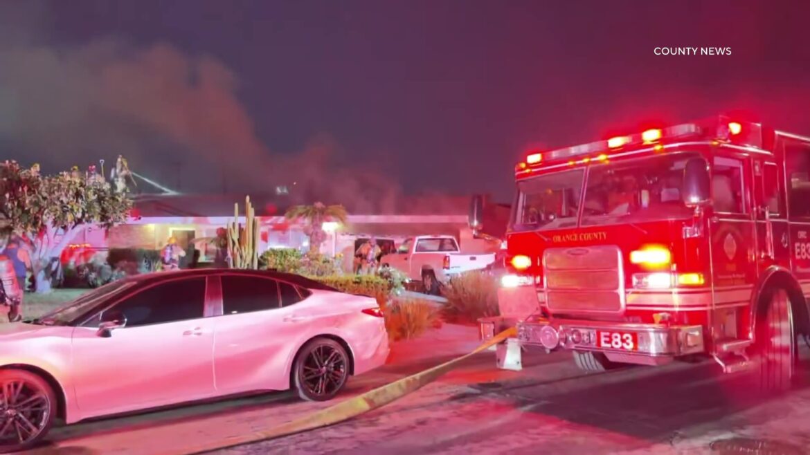 Garden Grove: Dead Body Found Inside Garage Following Fire
