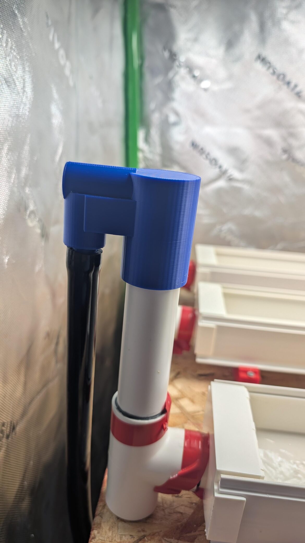 3D Printed Converter v5… + BLACK Pipe 3D Printed Converter v5... + BLACK Pipe