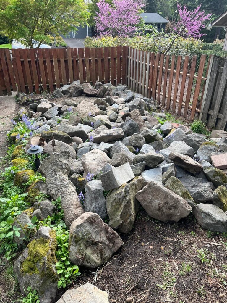 Is used landscaping rock worth anything?