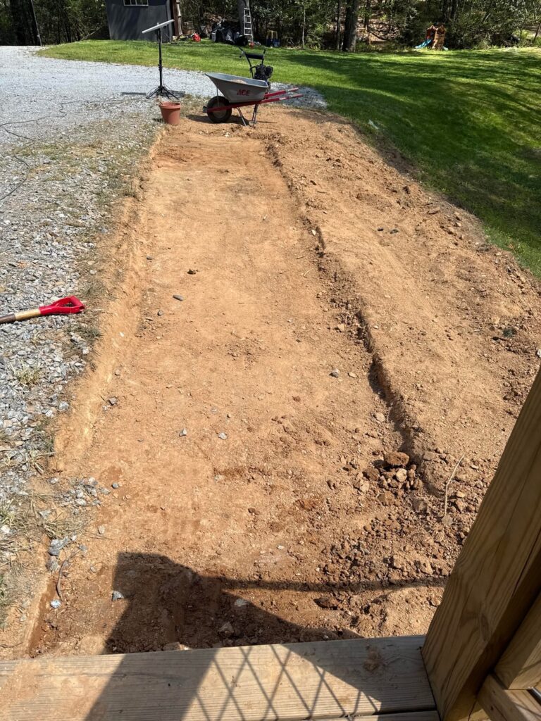First Time Building A Walkway
