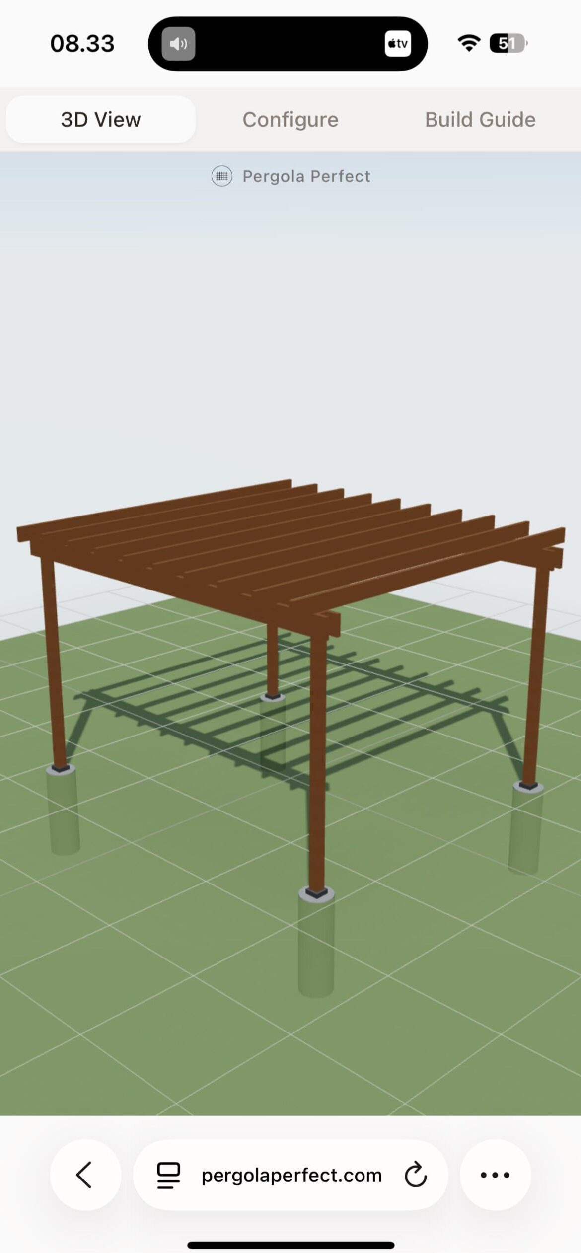 I wanted to build a pergola. I built a website instead.