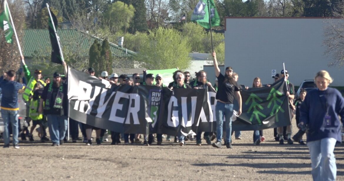 The River Guard gets fired up for AC Boise's first home match