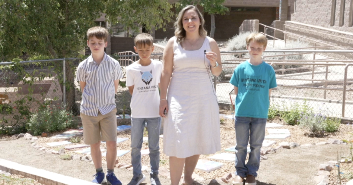 Foothills students build a campus garden to save at-risk desert pollinators Foothills students build a campus garden to save at-risk desert pollinators