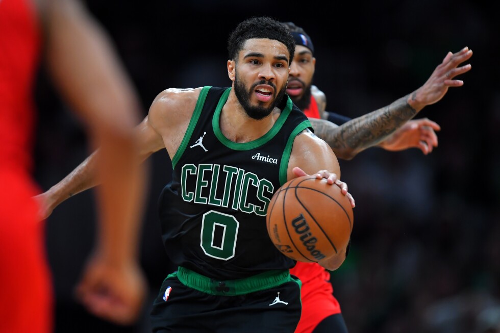 Tatum back at Madison Square Garden, site of Achilles injury Tatum back at Madison Square Garden, site of Achilles injury
