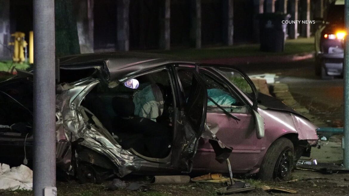Garden Grove: Reckless Vehicle Crashes Killing One, Injuring Another