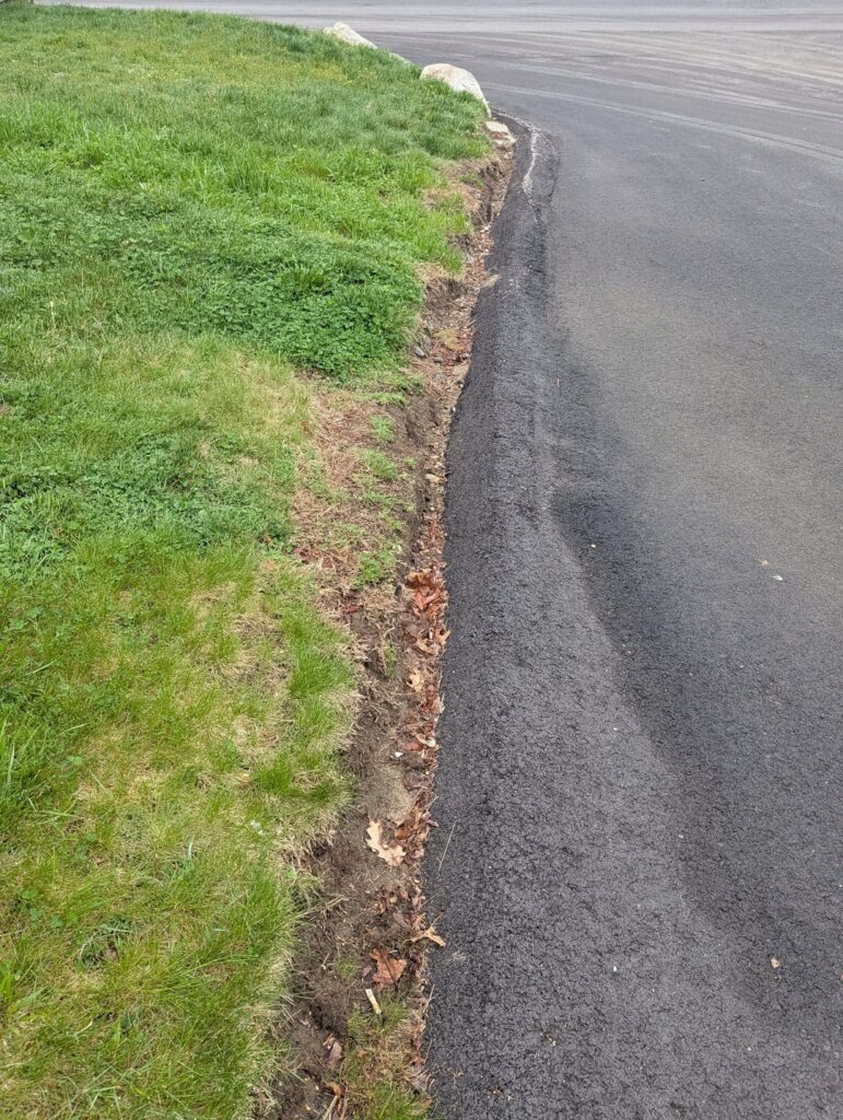 Fixing eroded front yard