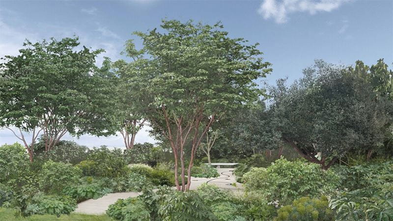 The Tate Britain Garden by Tom Stuart-Smith