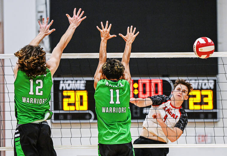Kauai Interscholastic Federation boys volleyball heating up Kauai Interscholastic Federation boys volleyball heating up