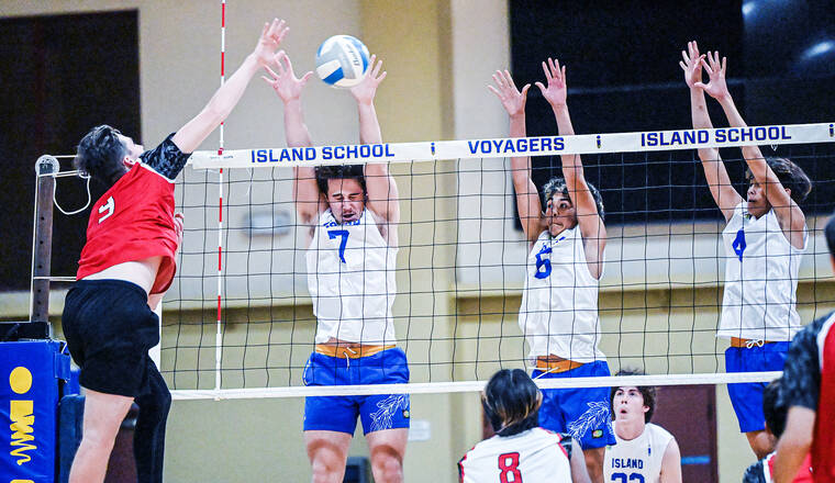 Warriors take Kauai Interscholastic Federation boys volleyball Round 1 Warriors take Kauai Interscholastic Federation boys volleyball Round 1