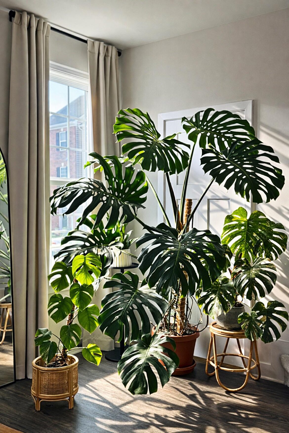 a little moment for my not so little jungle 🌿