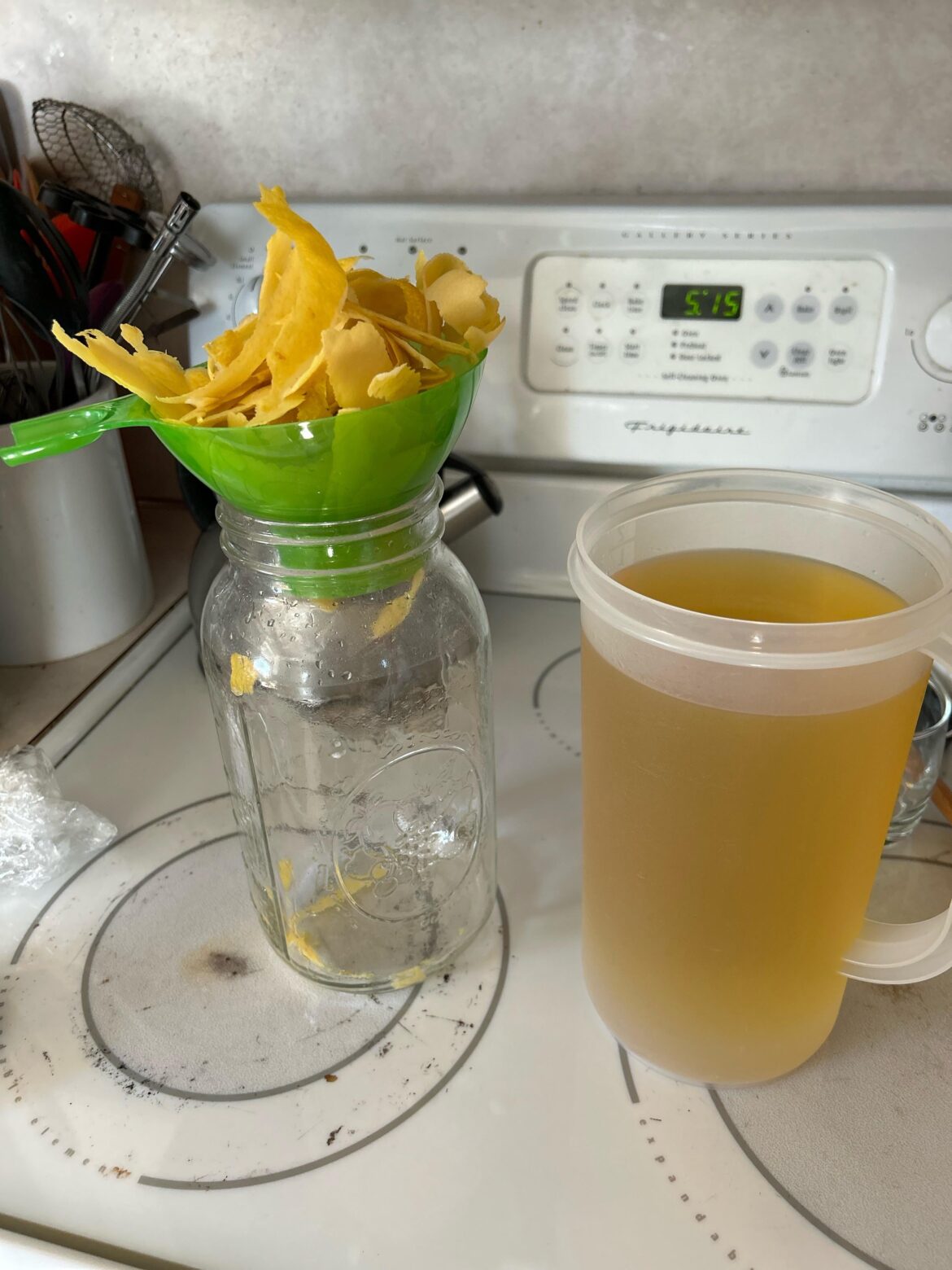 Spent lemon peels?