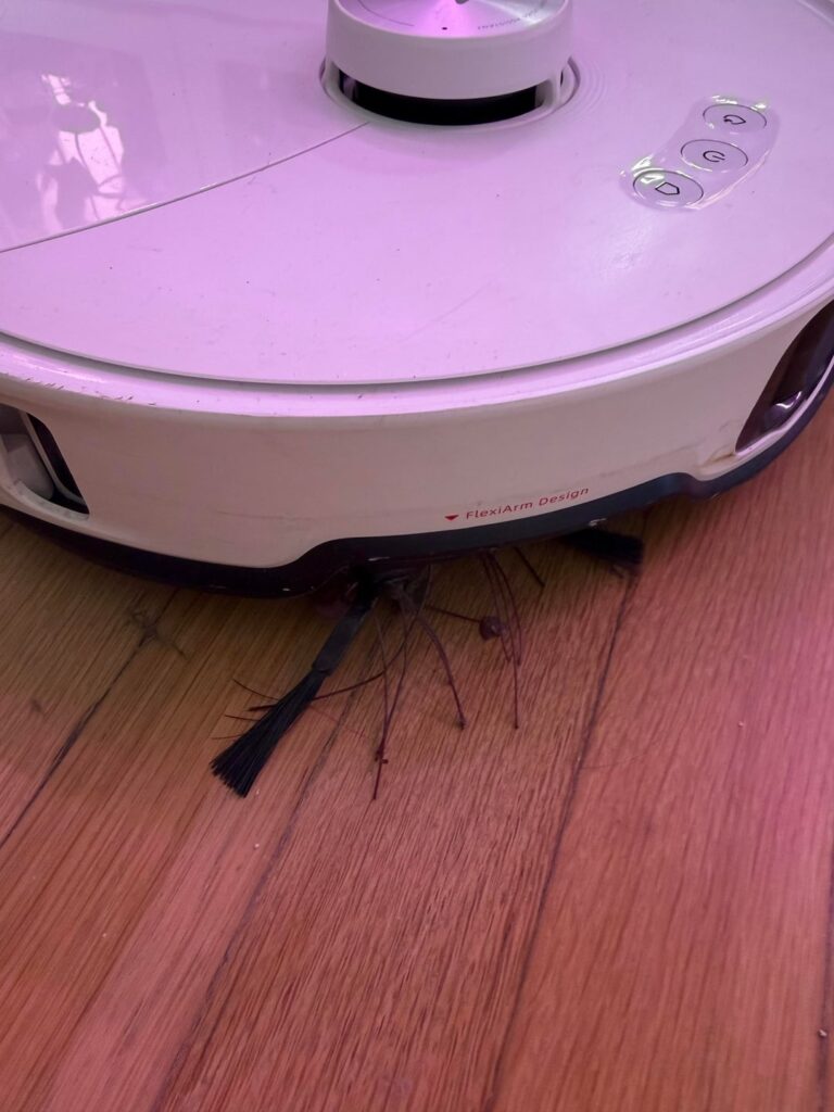 Look at how my robot vacuum massacred my boy 😭