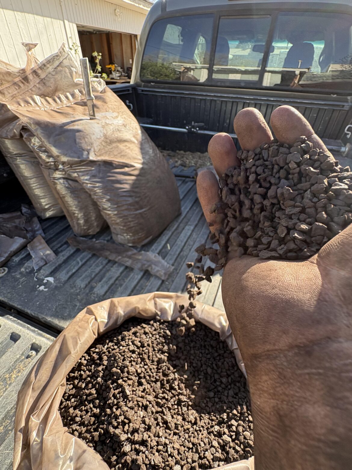 What would yall do with 150 pounds of humic I spread 200 pounds evenly over my whole yard. What should I do with the rest and what would yall do with a nearly infinite free amount?