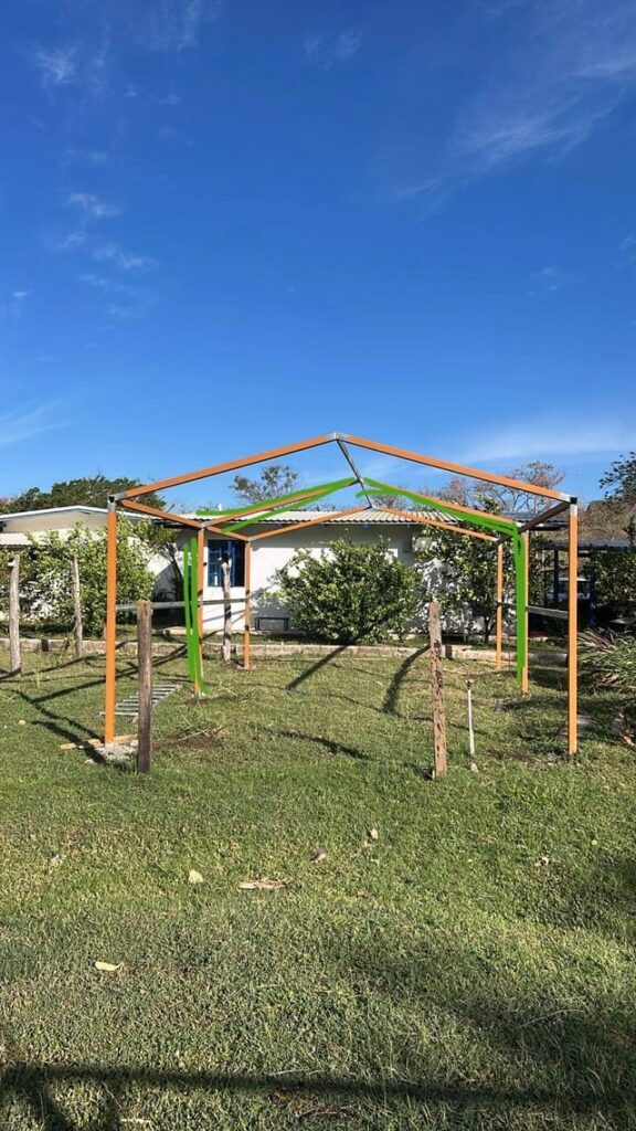 Attaching Shade Cloth