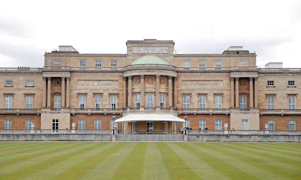 A general view of the rear and west terrace of Buckingham Palace and garden (Photo by Max Mumby/Indigo/Getty Images)
