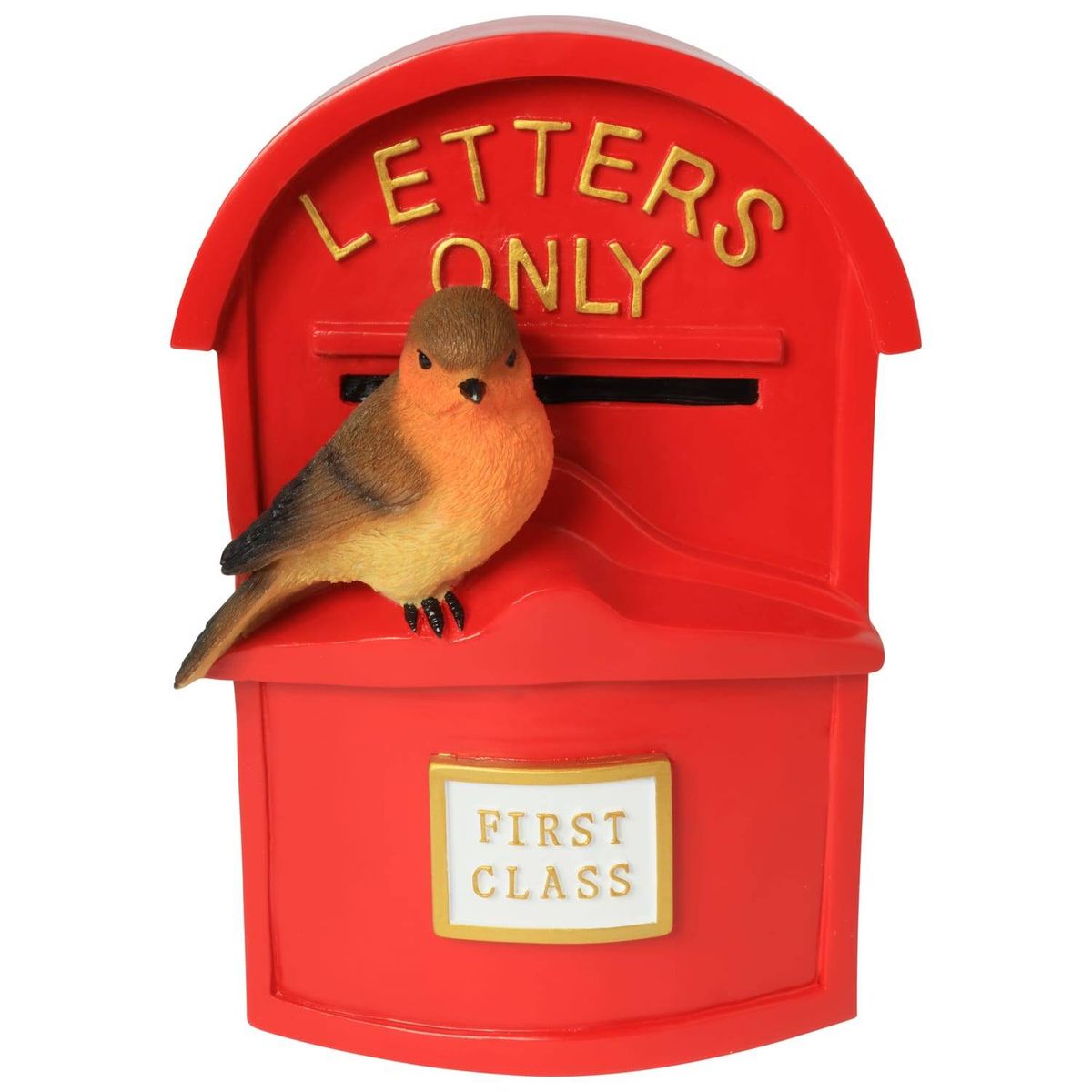 The £8 Robin Postbox Garden Ornament