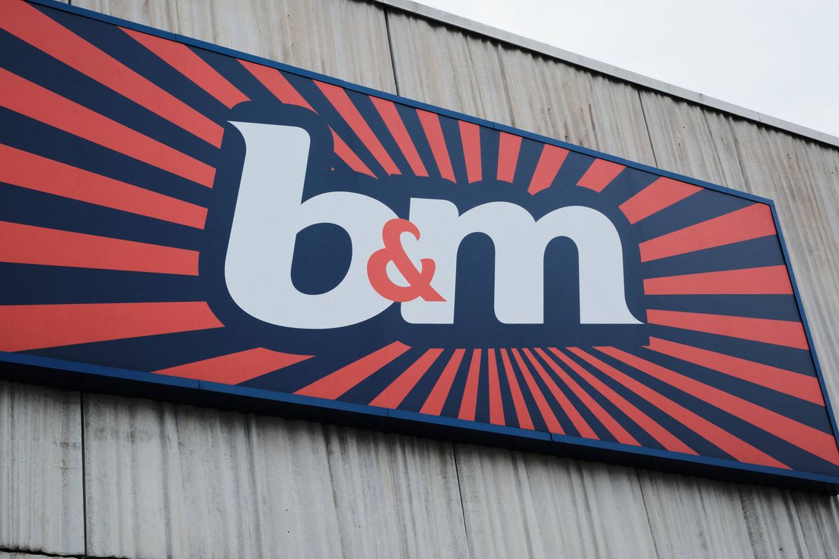 Entrance to the BM shop, a British supermarket brand specializing in discount products, in Cholet, France on February 06, 2025. (Photo by Adrien Auzanneau / Hans Lucas / Hans Lucas via AFP) (Photo by ADRIEN AUZANNEAU/Hans Lucas/AFP via Getty Images)