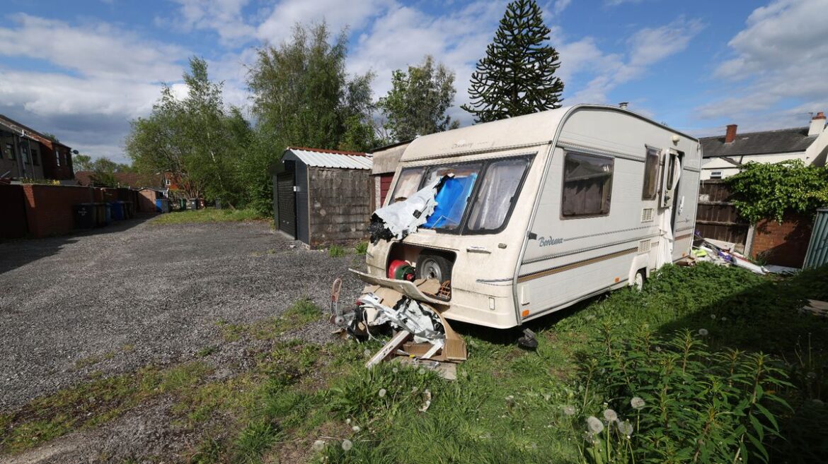 A caravan appeared in his garden and never left – two years later his nightmare isn’t over Manchester Evening News