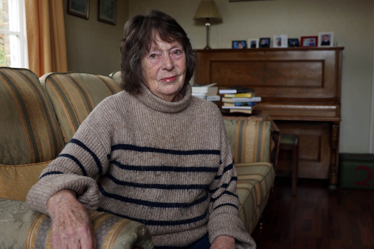 Margaret O'Neill, 84, who is being stripped of the garden that she has cultivated for over 30 years