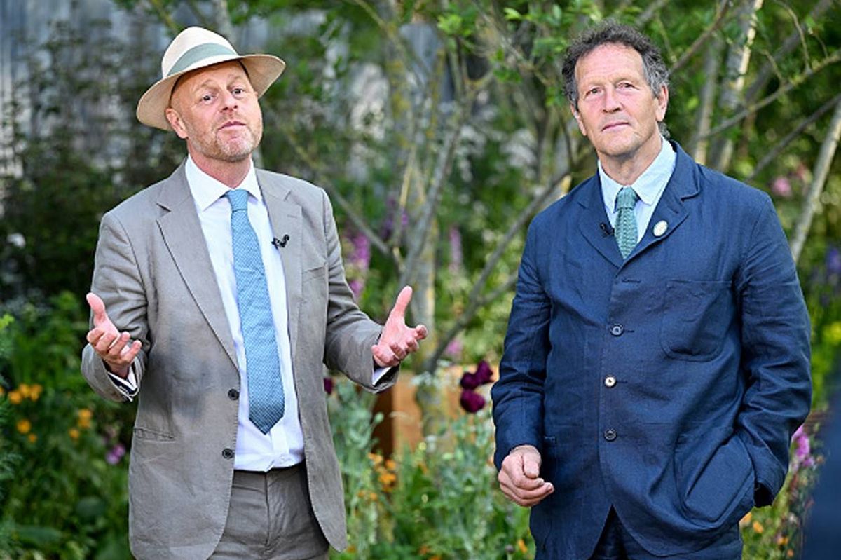 Joe Swift and Monty Don