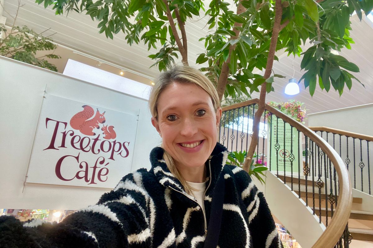 Laura Nightingale found Treetops Café at Redfields Garden Centre in Church Crookham