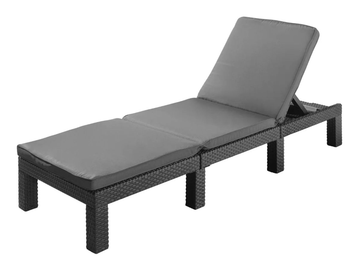 An image of a wicker sun lounger