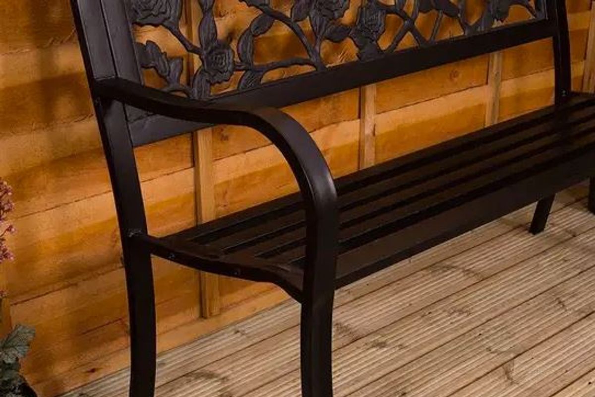 The Rose 3 Seater Garden Bench
