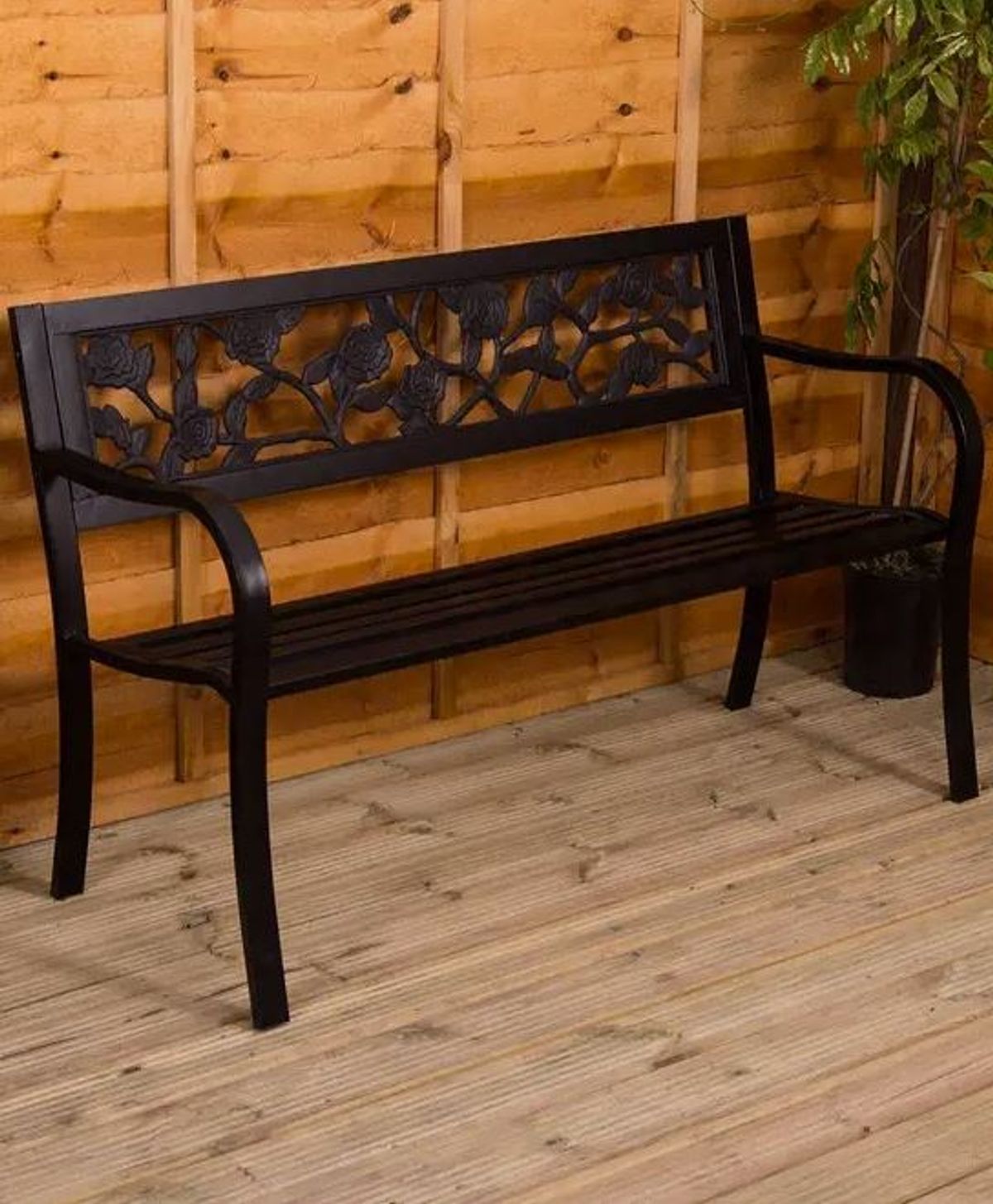 The Rose 3 Seater Garden Bench