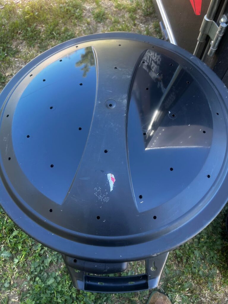 First timer here. About to try the trash can method. More holes? Bigger holes?