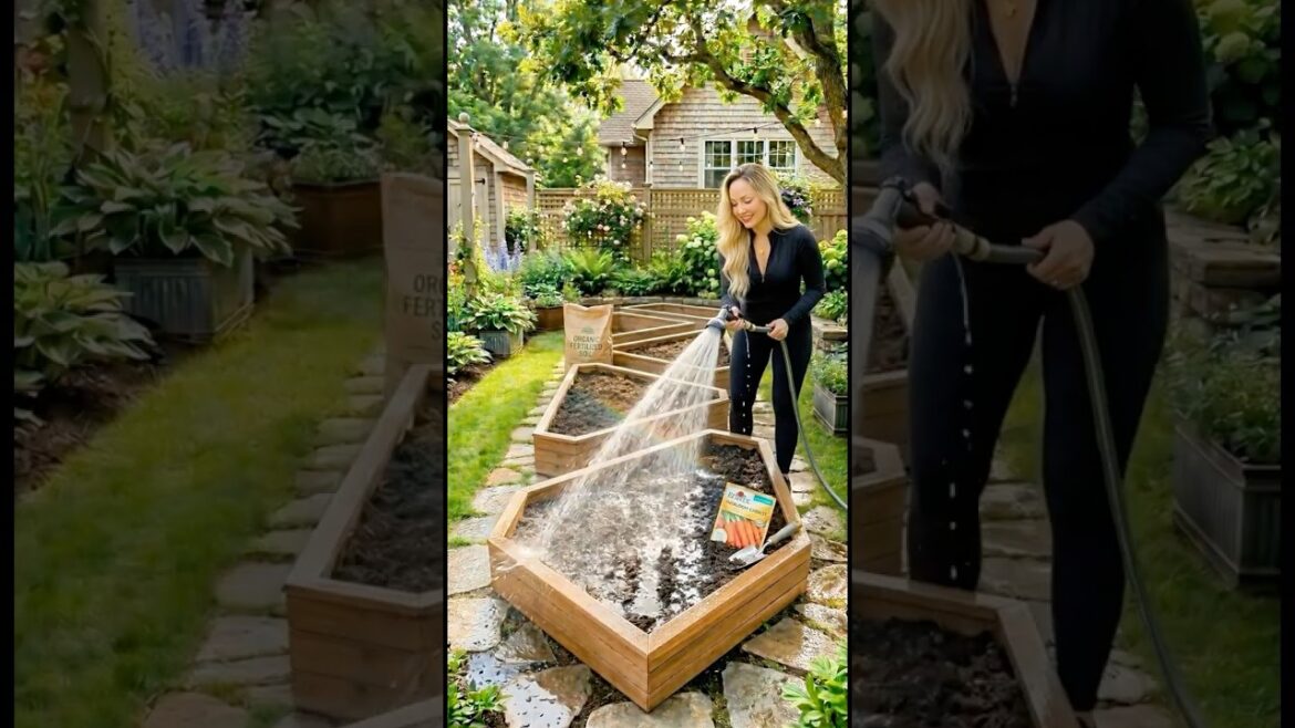 DIY Raised Garden Bed 🌱 Beautiful Backyard Garden Ideas That Anyone Can Make
