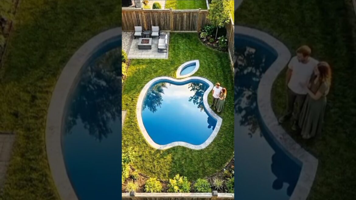 This Apple Logo Pool is INSANE! π±π Luxury Build Timelapse #subscribe. This Apple Logo Pool is INSANE! π±π Luxury Build Timelapse #subscribe.