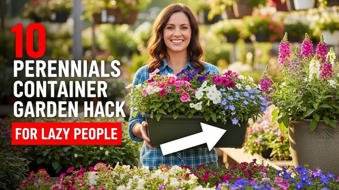 😍10 Most Easiest Perennials for Container Garden 🪴(Low Efforts, Big Impact!) 😍10 Most Easiest Perennials for Container Garden 🪴(Low Efforts, Big Impact!)