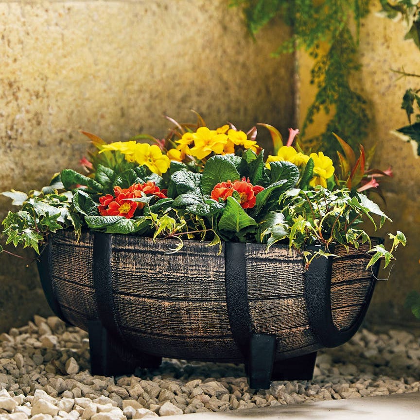 Half Barrel Planter Half Barrel Planter