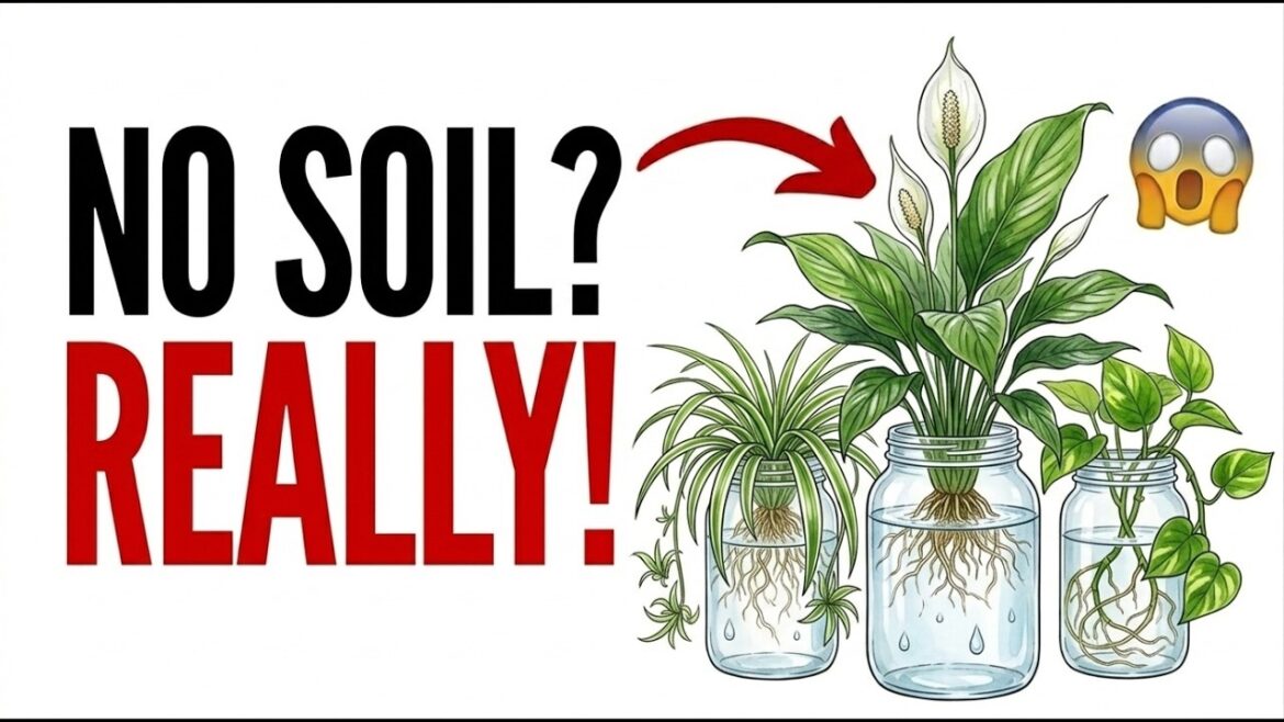 5 Plants That Thrive in Water Only (No Soil Needed) 5 Plants That Thrive in Water Only (No Soil Needed)