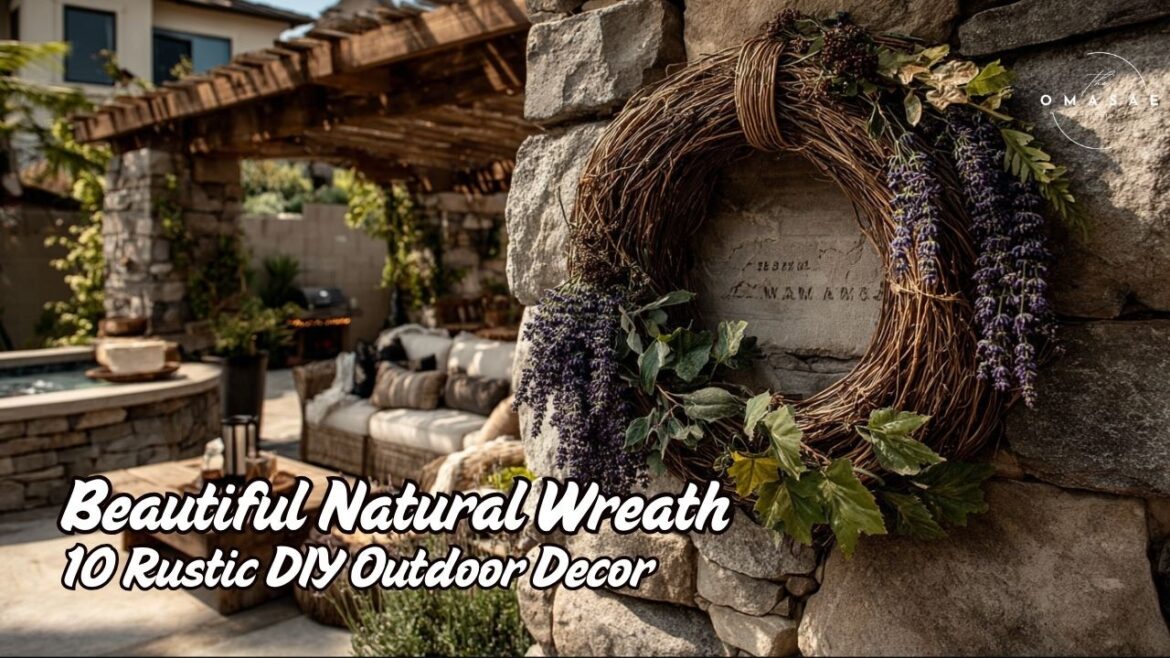 Beautiful Natural Wreath Garden Ideas 🌿 | 10 Rustic DIY Outdoor Decor Beautiful Natural Wreath Garden Ideas 🌿 | 10 Rustic DIY Outdoor Decor