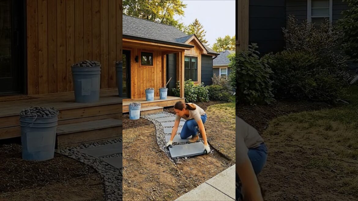 DIY Front Yard So Clean Now People Stop to Look | Landscaping Makeover #shorts #landscaping DIY Front Yard So Clean Now People Stop to Look | Landscaping Makeover #shorts #landscaping