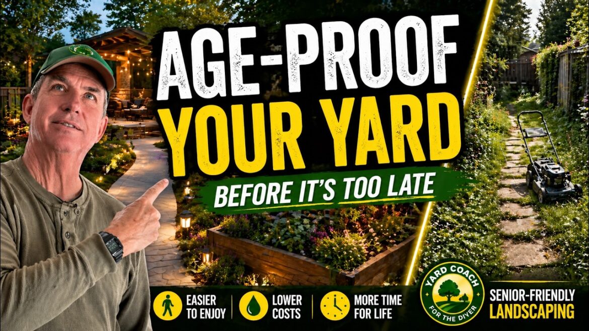 Your Yard in Your Senior Years: What REALLY Changes