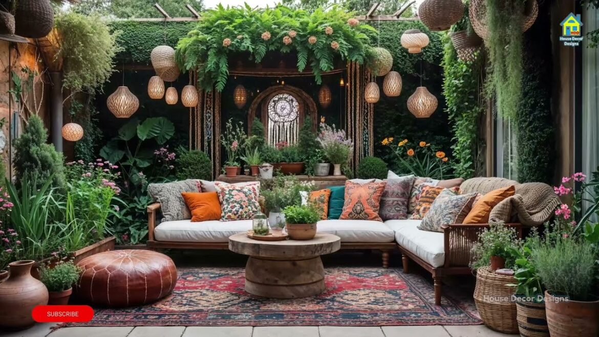 Bohemian Garden Design Ideas | Dreamy Outdoor Spaces & Free-Spirited Landscaping