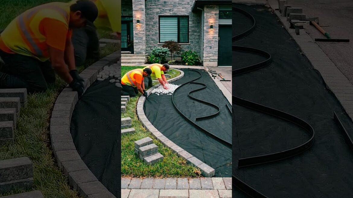 Front Yard Makeover: Lawn to Stunning Stone Path & Flower Beds πΈβ¨ Front Yard Makeover: Lawn to Stunning Stone Path & Flower Beds πΈβ¨