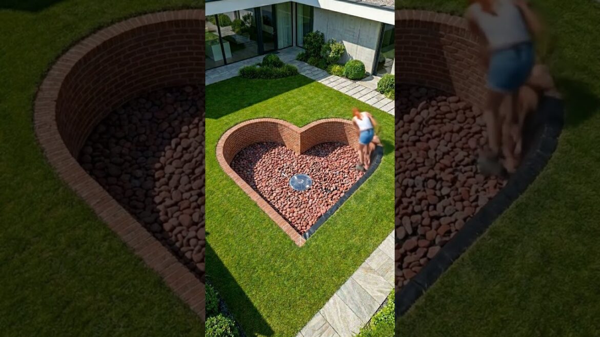 Heart-Shaped Mermaid Koi Pond ❤️🧜‍♀️#shorts #asmr #koifish #qualityflooring