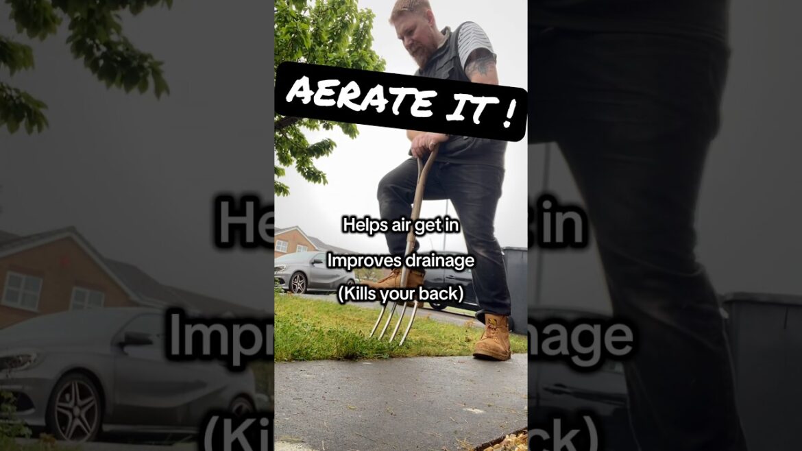 Rain ruined your mowing plans? Do THIS instead 💪🏻❤️ #gardening #garden #youtube #shorts