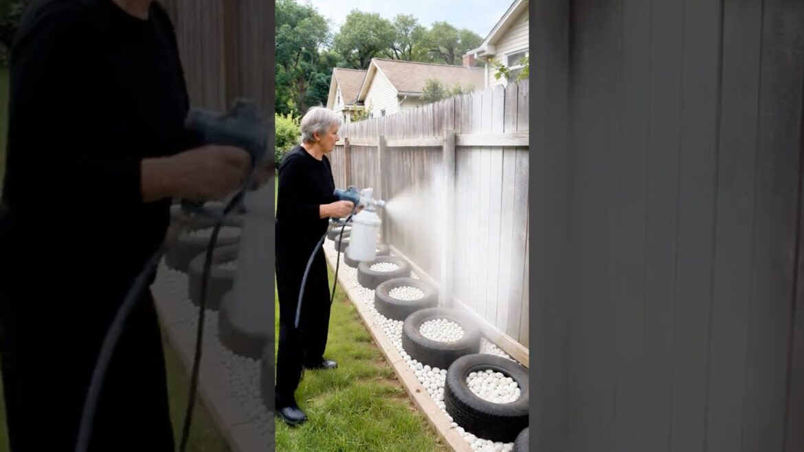 Easy DIY Garden Ideas with Tires – Beautiful Garden Decor Anyone Can Make 🌸