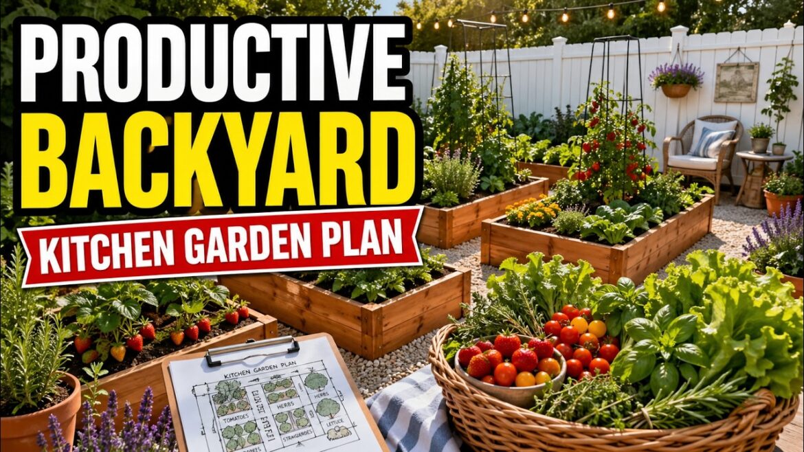 Kitchen Garden Plan for a Productive Backyard | Grow Fresh Food at Home Kitchen Garden Plan for a Productive Backyard | Grow Fresh Food at Home