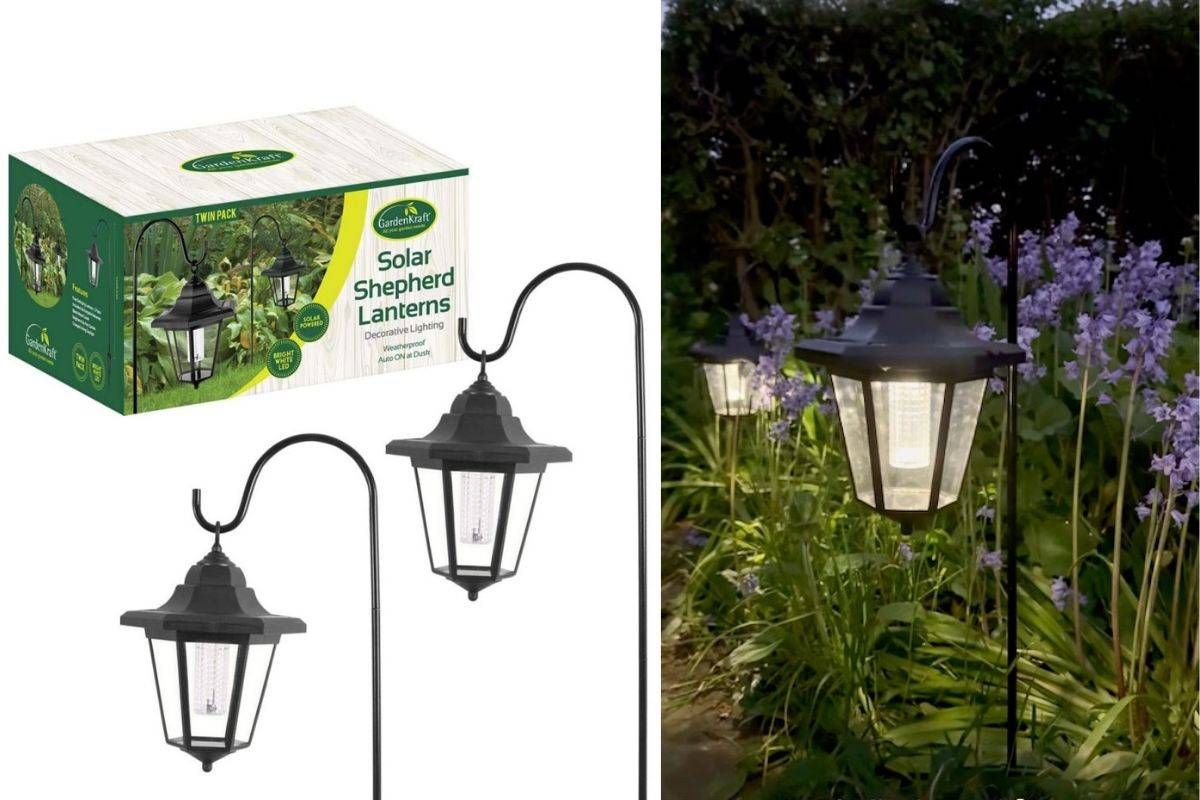 Exact match: Stacey purchased hers from Amazon, but the GardenKraft lanterns are also available at Glow.