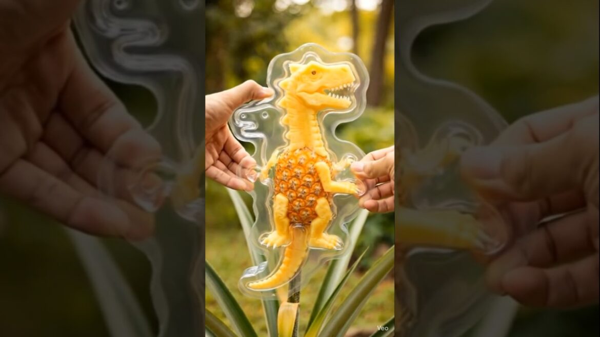 #viral Dinosaur-Shaped Pineapple?! 🍍🦖 Watch This Crazy Fruit Transformation! #shorts #dinosaur #viral Dinosaur-Shaped Pineapple?! 🍍🦖 Watch This Crazy Fruit Transformation! #shorts #dinosaur