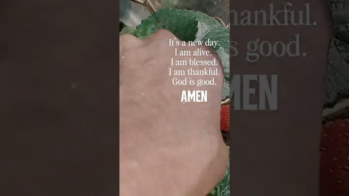 The Power of Morning Blessings #Gospel #Faith